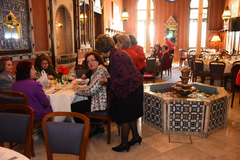 Young Women Christian Association lunch at Villa Linda Sursock